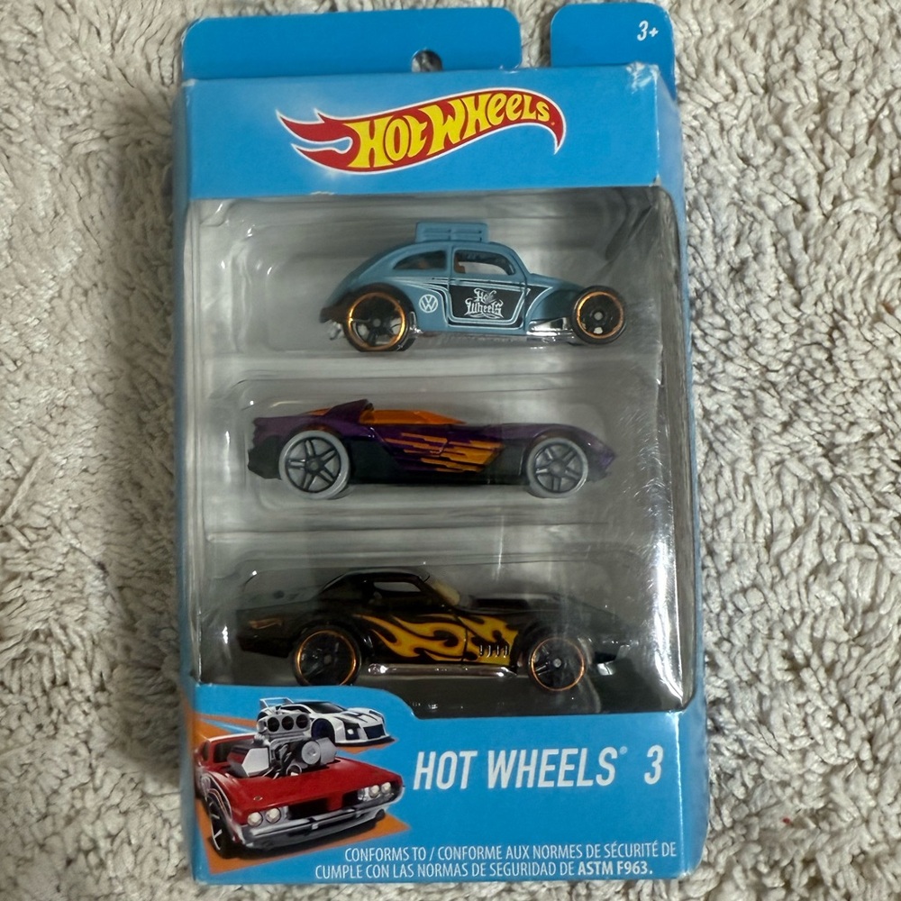 Hot Wheels 3 Pack Toy Cars